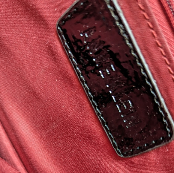 Anne Klein handbag. Vegan leather and houndstooth fabric. - Picture 6 of 7